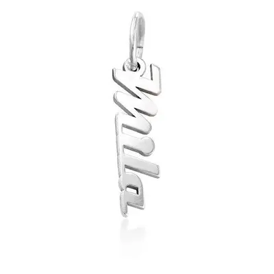 Siena Name Necklace Pendant in Sterling Silver