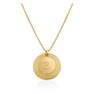 Fontana Initial Necklace in 18ct Gold Vermeil