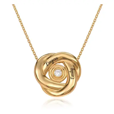 Love Knot Necklace in 18ct Gold Plating