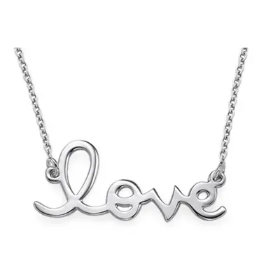 Love Necklace in Sterling Silver