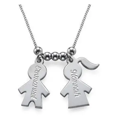 Necklace with Kids Charms