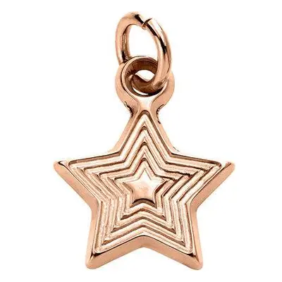 Star Charmfor Linda Necklace in 18ct Rose Gold Plating