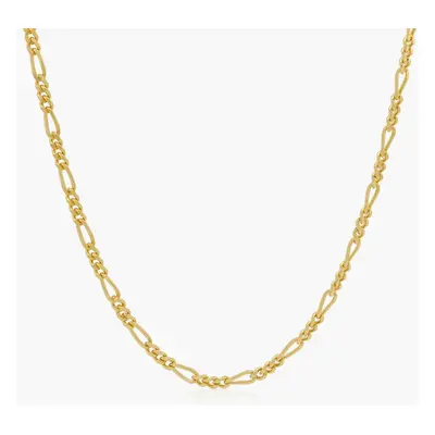 Figaro Chain in 18ct Gold Plating