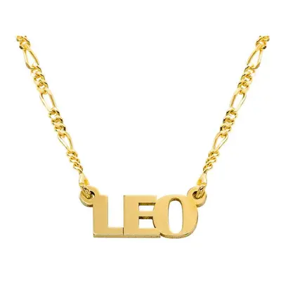 All Capital Name Necklace in 18ct Gold Vermeil