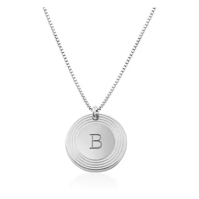 Fontana Initial Necklace in Sterling Silver