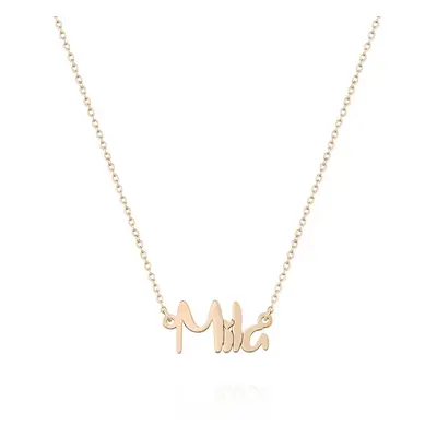 Charlotte Name Necklace in 14ct Solid Yellow Gold