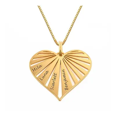 Family Necklace in 18ct Gold Plating - Mini design