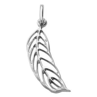 Feather Charm - Silver