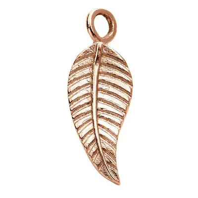 Leaf Charm for Linda Necklace in 18ct Rose Gold Plating