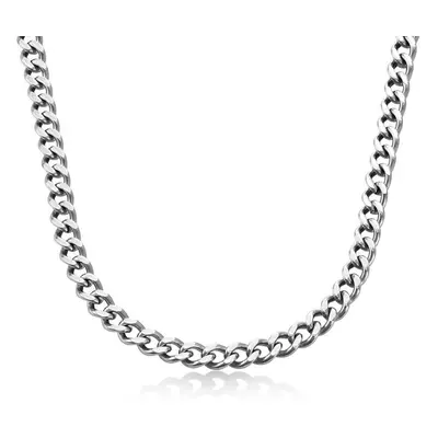 Harper Cuban Link Chain in Stainless Steel