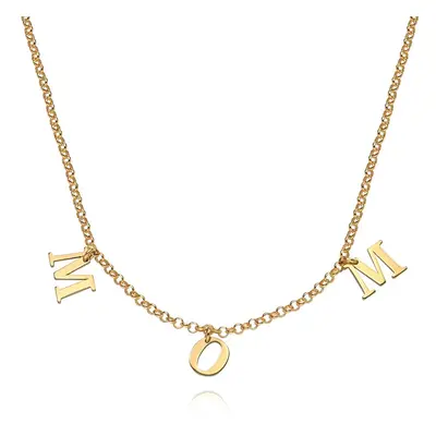 MOM Necklace in 18ct Gold Plating