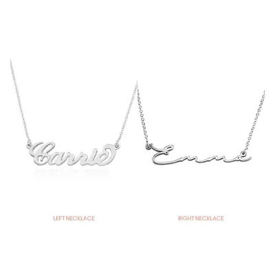 The Everyday Name Necklace Set