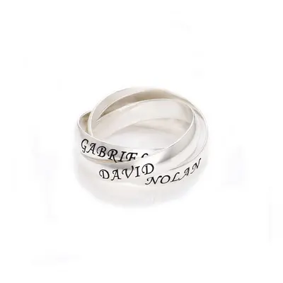 Charlize Russian Ring in Sterling Silver