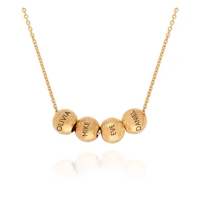 The Balance Charm Necklace in 18ct Gold Vermeil