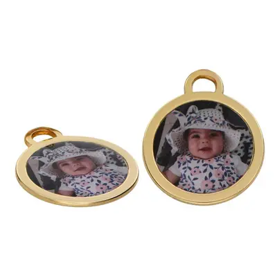 Photo Pendant in 18ct Gold Vermeil