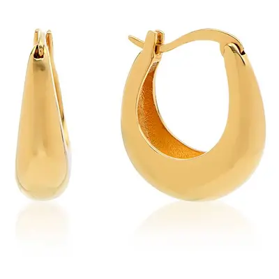 Vienna Waterdrop Huggies in 18ct Gold Plating