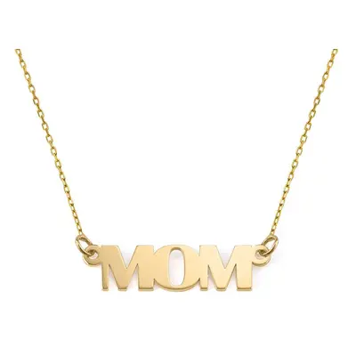 Capital Name Necklace in 10ct Solid Gold