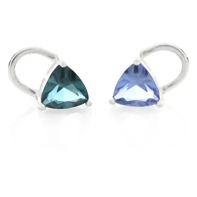 Aurora Birthstone Charm in Sterling Silver