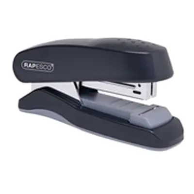 Rapesco Flat Clinch Stapler Half Strip 26/6 Black - 1064