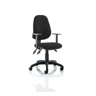 Eclipse III Lever Task Operator Chair Black With Height Adjus