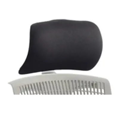 Flex Headrest White Shell Black Fabric - OP000054