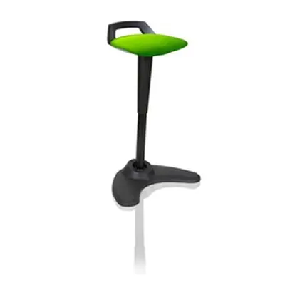 Spry Stool Black Frame Bespoke Colour Seat Swizzle - - KCUP1209