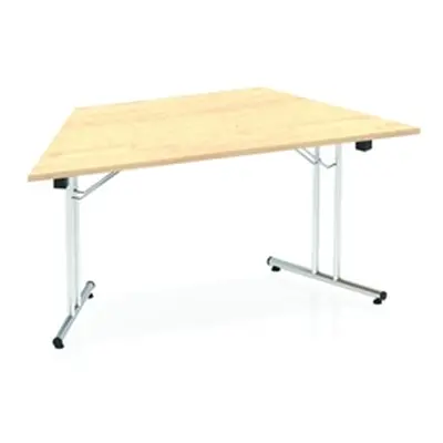 Impulse 1600 Folding Trapezium Table Maple - I000720