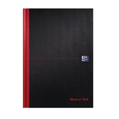 Black n Red Book Casebound 90gsm Ruled 384pp A4 - 100080473