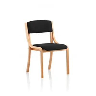 Madrid Visitor Chair Black Without Arms - BR000086