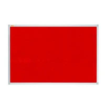 Franken Felt Pin Board X-tra!Line 180 x 120cm Red - PT130501