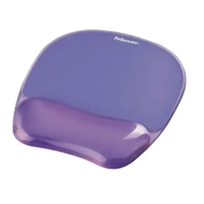 Fellowes Crystals Gel Purple Mouse Pad 9144103