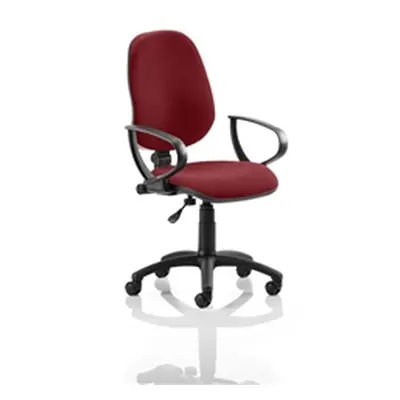 Eclipse I Lever Task Operator Chair Chilli Colour With Loop