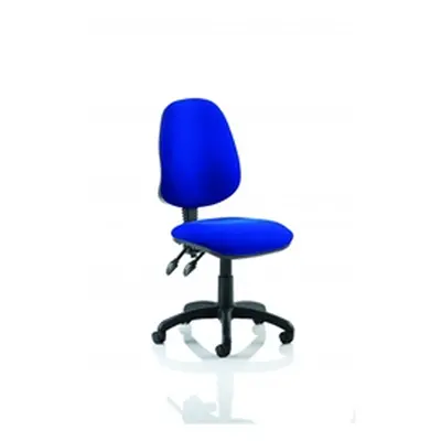 Eclipse II Lever Task Operator Chair Blue Without Arms