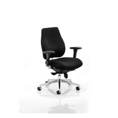 Chiro Plus Ergo Posture Chair Black With Arms - PO000001