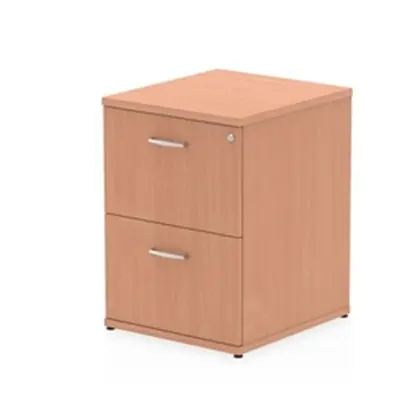 Impulse Filing Cabinet 2 Drawer Beech - I000072