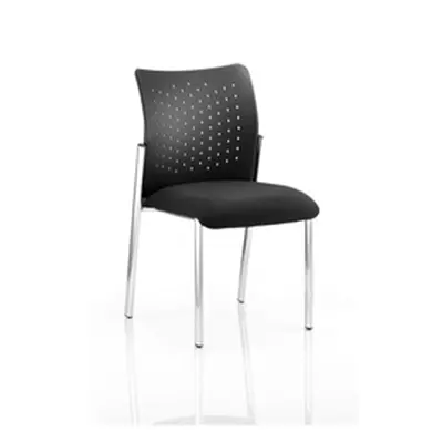 Academy Visitor Chair Black Without Arms - BR000011