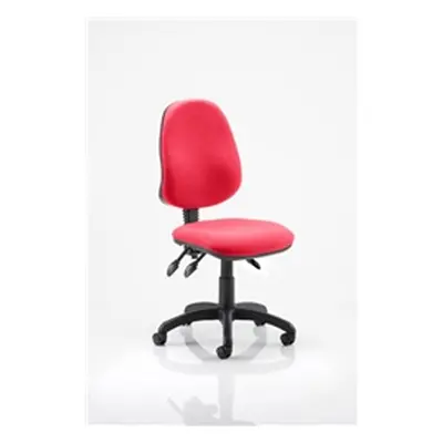 Eclipse III Task Operator Chair Cherry Colour Without Arms