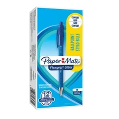 Paper Mate Flexgrip Retractable Ultra Ball Pen Medium - S0190433