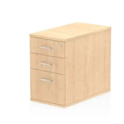 Impulse 800 Desk High Pedestal 3 Drawer Maple - I000251