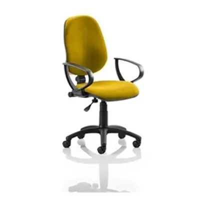 Eclipse I Lever Task Operator Chair Sunset Colour With Loop