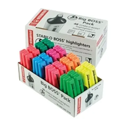 Stabilo Boss Original Highlighter Assorted (Pack of 48) 70/48-2