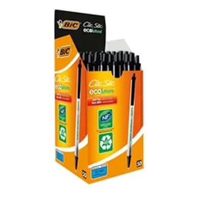 Bic Ecolutions Clic Stic Ball Pen Recycled Retractable - 8806872