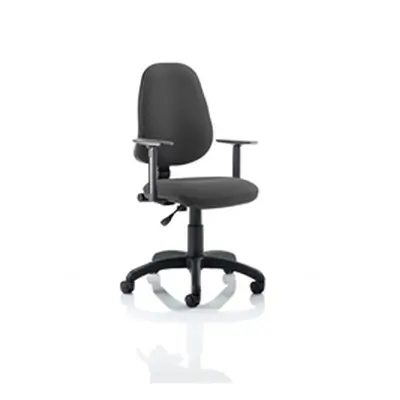 Eclipse I Lever Task Operator Chair Charcoal With Height Adju