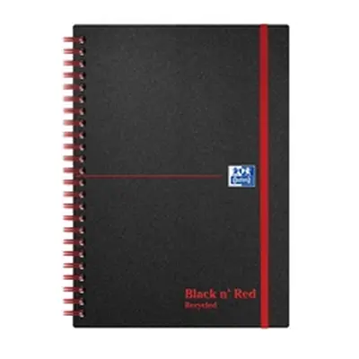 Black n Red Book Wirebound Recycled Polypropylene 90gsm - 100080221