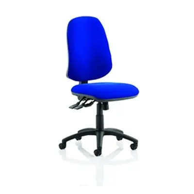 Eclipse XL III Lever Task Operator Chair Blue Without Arms