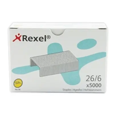 REXEL 56 Staples 6mm (26/6) Ref - 6025 [Pack 5000]