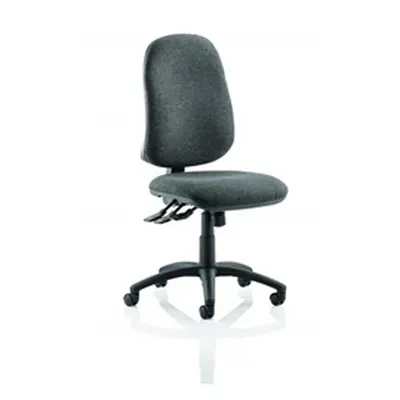 Eclipse XL III Lever Task Operator Chair Charcoal Without A