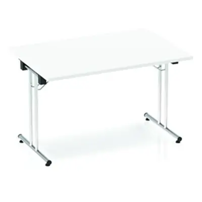 Impulse 1200 Folding Rectangular Table White - I000708