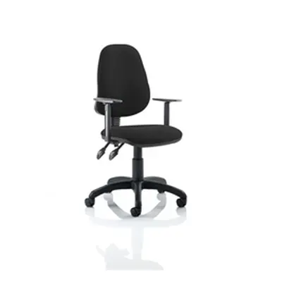 Eclipse II Lever Task Operator Chair Black With Height Adjust