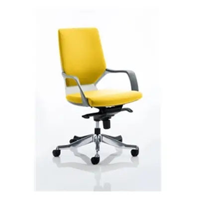 Xenon Executive Chair White Medium Sunrise Back Sunset Colo